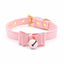 House Of Dasein Bdsm Collar Bell Choker Necklace Kitten Submissive Slave Play Bondage - Pink