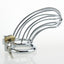 House Of Dasein Stainless Steel Locking Cock Cage Male Chastity Penis Ring Bdsm - 50Mm