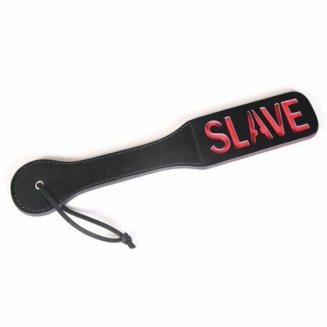 House Of Dasein Spanking Paddle Impact Play Slave Bondage Kink Bdsm Fetish Restraints - Red - E Slave Main image
