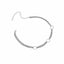 House Of Dasein Discreet Bdsm Choker Necklace Submissive Bondage Kink Fetish - Silver