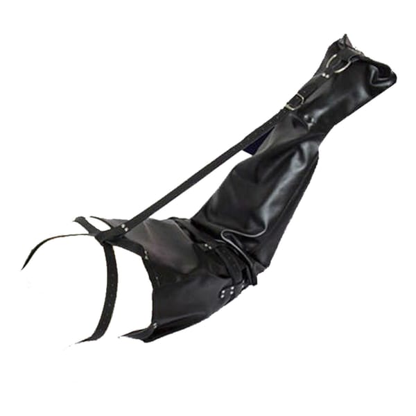 House of Dasein Leather Leg Binder Black House of Dasein Main image
