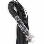 House of Dasein Glass Handle BDSM Flogger House of Dasein
