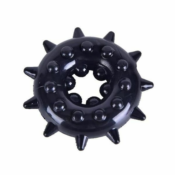 House of Dasein Silicone Snowflake Cock Ring Set Clear House of Dasein