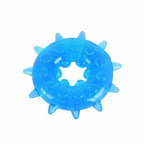 House of Dasein Silicone Snowflake Cock Ring Set Clear House of Dasein