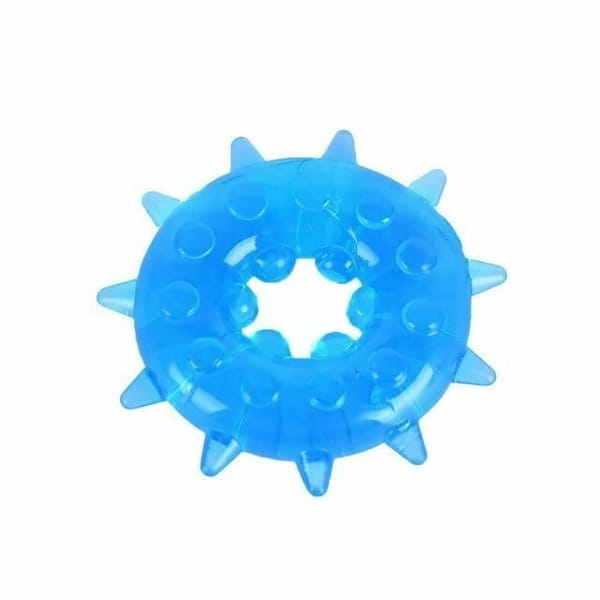 House of Dasein Silicone Snowflake Cock Ring Set Clear House of Dasein