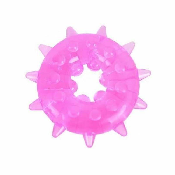House of Dasein Silicone Snowflake Cock Ring Set Clear House of Dasein