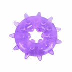 House of Dasein Silicone Snowflake Cock Ring Set Clear House of Dasein