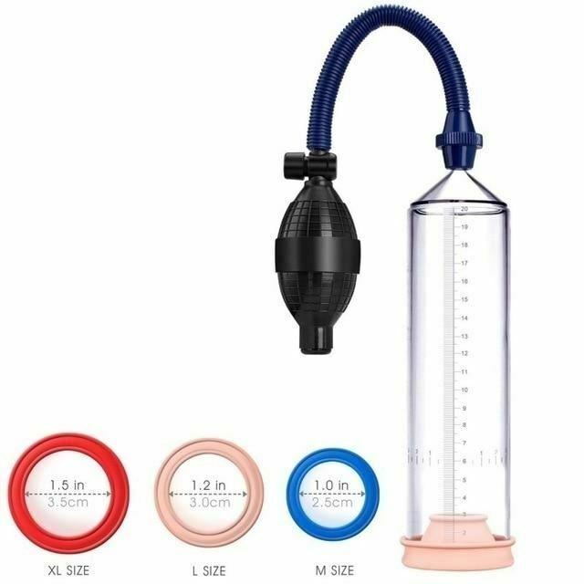 House Of Dasein Penis Pump Manual Or Electric Vacuum Cock Enlargement Bdsm - Clear - Hand Pump