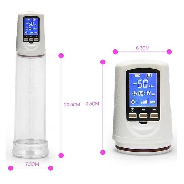House of Dasein Digital Display Penis Vacuum Pump Secondary image