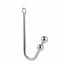 House Of Dasein Stainless Steel Bdsm Anal Hook With Balls O-Ring Butt Plug - 2 Balls - 2 Balls