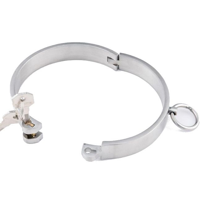 House Of Dasein Bdsm Locking Stainless Steel Slave Collar Bondage Fetish Restraints - Female