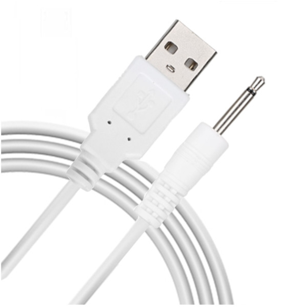 House Of Dasein Usb Charging Cable For Vibrators Rechargeable Toys - White