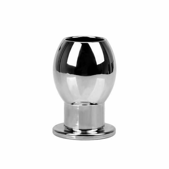 House Of Dasein Stainless Steel Hollow Anal Dilator Butt Plug Bdsm Medical Play - Small - Smooth Main image