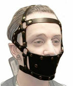 House of Dasein Ball Gag Head Harness Mask Muzzle Blindfold Style House of Dasein