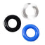 House Of Dasein Silicone Cock Rings Set 3 Bdsm Delay Ejaculation Pleasure Enhancement - Black - Type 3