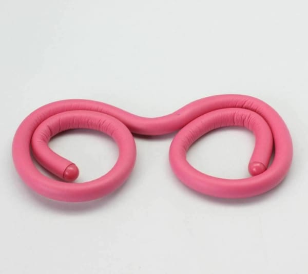 House of Dasein Foam Spanking Tie Bondage Wrist Cuffs Pink Secondary image