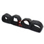 House of Dasein Floral Spreader Bar Restraint Set With Handcuffs & Ankle Cuffs Red House of Dasein