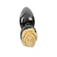 House Of Dasein Colourful Rose Black Metal Anal Small Butt Plug - Cream