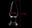 House Of Dasein Glass Butt Plug Beads Different Sizes / Shapes Anal Stimulation Play - 10.5Cm X 3.5Cm
