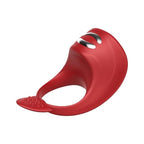 House Of Dasein Red Electro Cock Vibrator Electric Rechargeable Penis Ring - Red