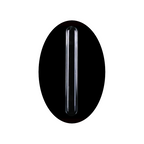 House Of Dasein 23Cm Glass Dildo Penis Anal Butt Plug Dong Bdsm Temperature Play - 3Cm