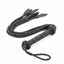 House Of Dasein 60Cm Black Red Brown Leather Flogger Braided Handle Tails Spanking Toy Bdsm - Purple