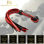 House Of Dasein Red Black Bdsm Flogger Spanking Whip Impact Play Kink Fetish - Red