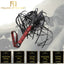House Of Dasein Bondage Beginners Black Flogger Sensation Tickle Bdsm Fetish - Black
