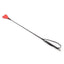 House Of Dasein Bdsm Black Riding Crop Red Heart Spanking Impact Play Fetish Sex Toy - Red