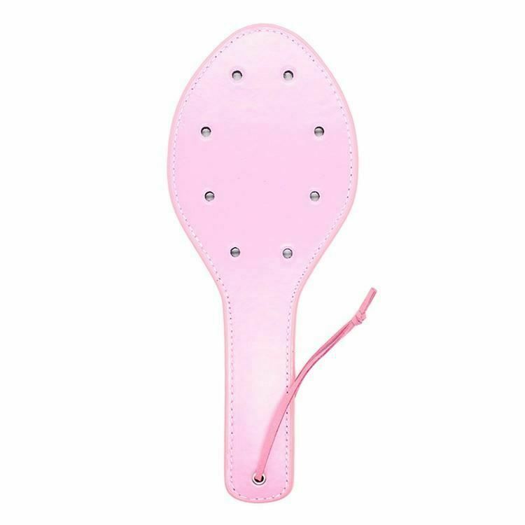 House Of Dasein Pink Spanking Paddle Holes Impact Play Fetish Sex Whip Bdsm Kink - Pink