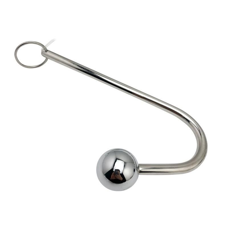 House Of Dasein 3 Sizes Electro Hook Electric Stimulation Toy Metal Anal Beads Bdsm - 35Mm Ball Diameter