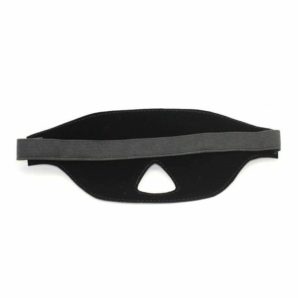 House of Dasein Sensory Deprivation Blindfold With Nose Cut Out Black House of Dasein