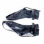 House Of Dasein Feet Binder Booties Foot Fetish Bondage Restraints Pu Leather Shoes Bdsm - Black