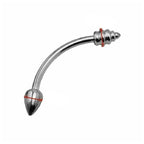 House Of Dasein Double Stainless Steel Metal Anal Dual Butt Plug Stimulation Bdsm - 26Mm X 24Mm