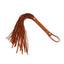 House Of Dasein Brown Leather Flogger Erotic Toys Spanking Bondage Bdsm Fetish - Brown