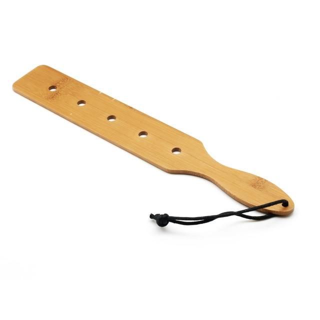 House Of Dasein Natural Bamboo Bdsm Spanking Paddle Bondage Impact Play - Skin