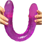 House of Dasein Double Ended Dildo Purple 42cm House of Dasein