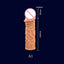 House Of Dasein Reusable Penis Sleeve Cock Extender Enlarger Hollow Dildo Vibrator - A1