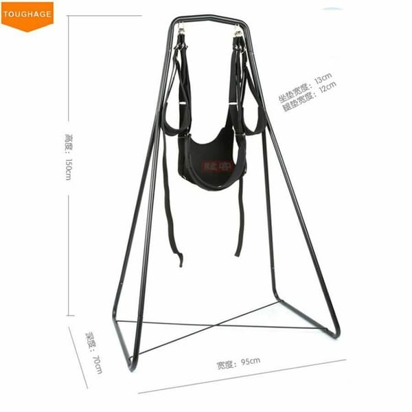 House of Dasein Inflatable Love Swing With Frame & Inflatable Sex Pillow House of Dasein