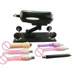 House Of Dasein F2 Automatic Sex Machine 5 Dildos Powerful Thrusting Masturbation Anal - Black