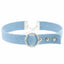 House Of Dasein Bdsm Denim Collar Sexy Choker Necklace Punk Bondage Restraints Kink Fetish - Light Blue