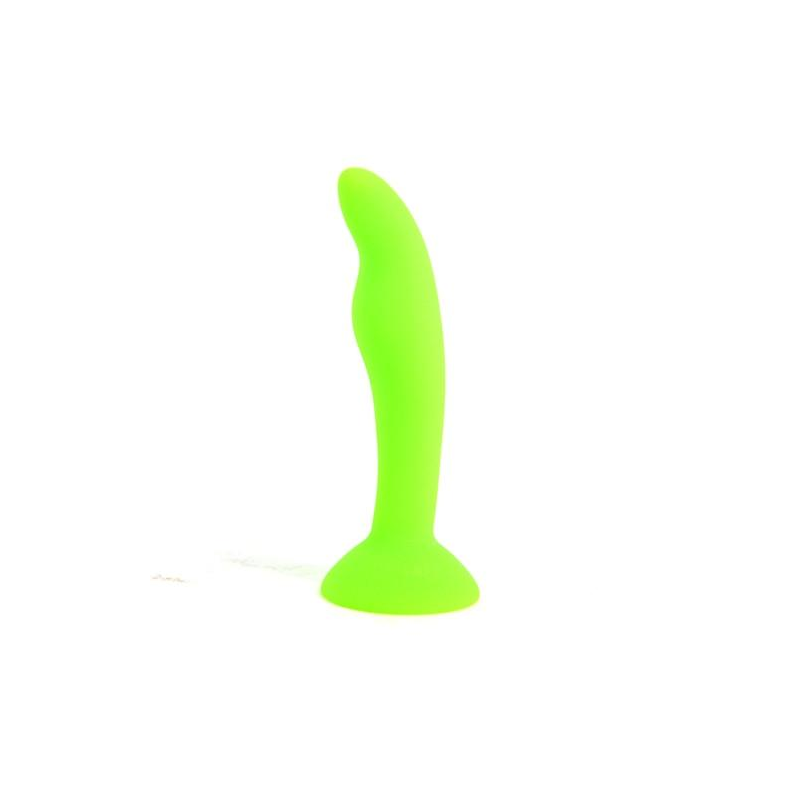 House Of Dasein Colourful Silicone Butt Plug Beads Suction Cup Anal Trainer Beginners - Green - Style A