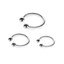 House Of Dasein Stainless Steel Metal Glans Penis Delay Training Half Circle Cock Ring Men - 32Mm/35Mm/40Mm