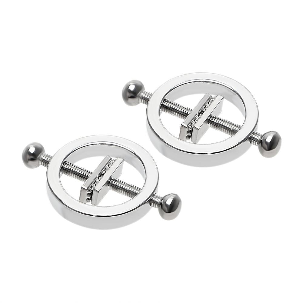 House Of Dasein Metal Nipple Clamps Breast Stimulator Slave Restraints Bondage Bdsm