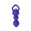 House Of Dasein Vibrator Silicone Vibrating Soft Anal Beads With Handle Butt Plug - Blue