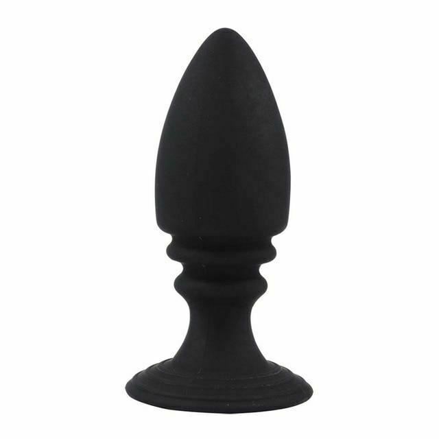 House Of Dasein Trainer Silicone Butt Black Purple Pink Anal Plug - Black Main image
