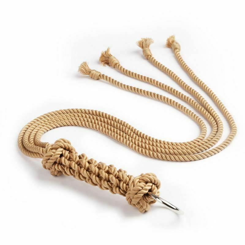 House Of Dasein Bdsm Handmade Shibari Rope Soft Cotton Flogger Impact Toy Spanking Fetish