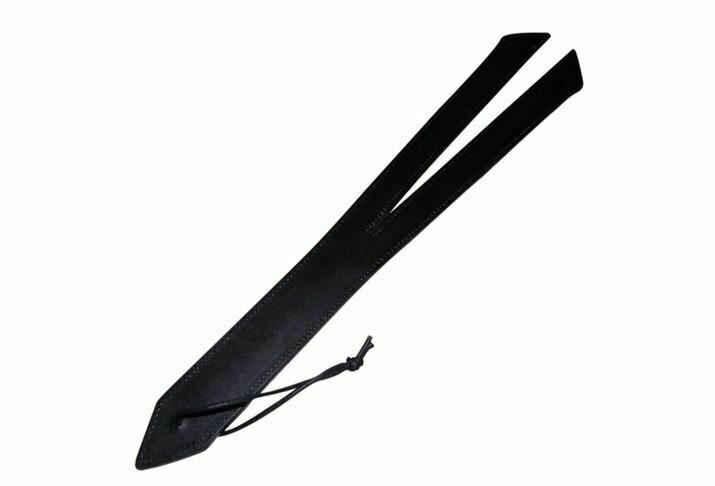 House Of Dasein Devil Split Black Spanking Paddle Bdsm Impact Play Toys Fetish - Black