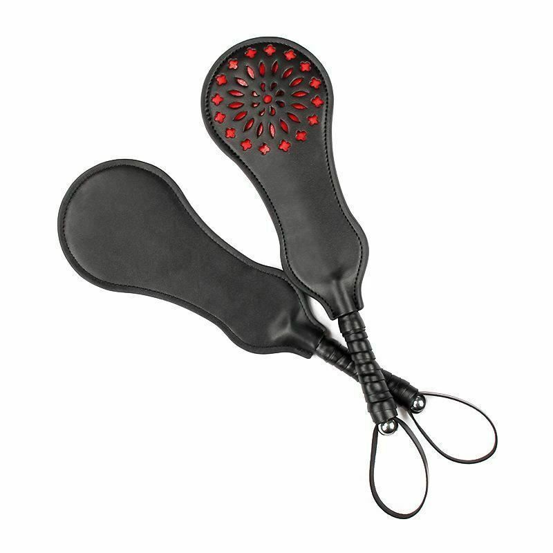 House Of Dasein Black And Red Spanking Paddle Impact Toy Fetish Bondage Bdsm - Red