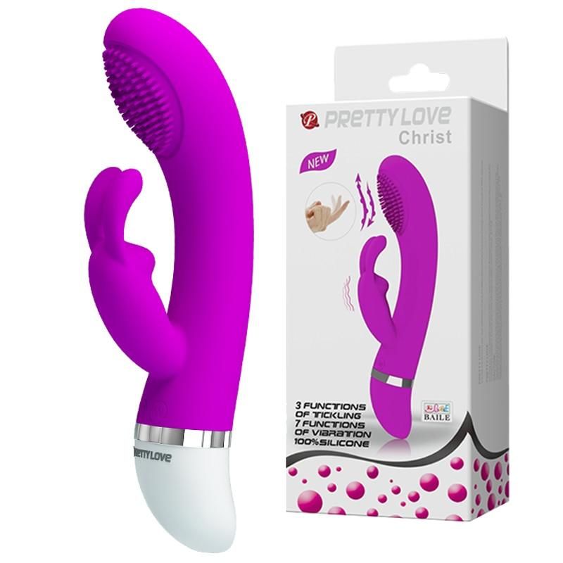 House Of Dasein Pretty Love Rabbit Vibrator G Spot Clitoral Stimulator Sex Toy Women - Purple